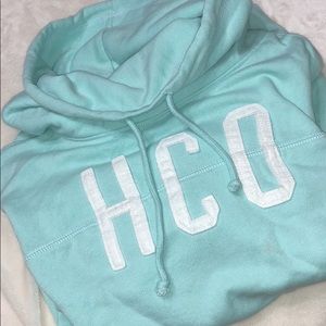 teal sweatshirt